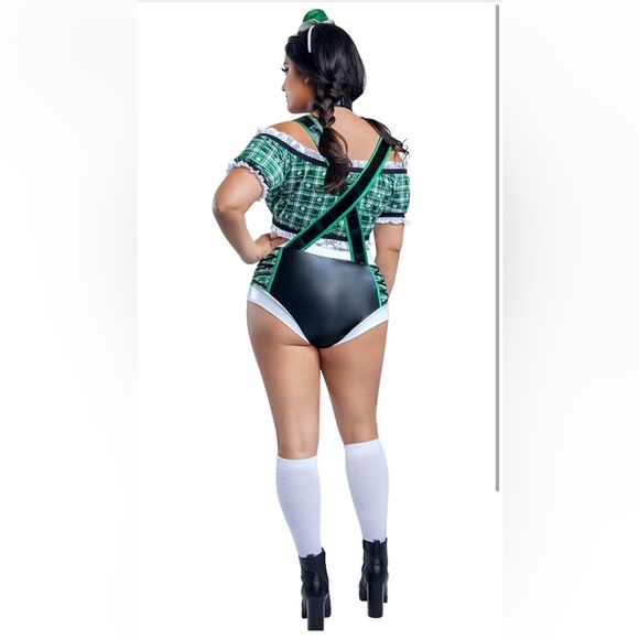 Lucky Charm Costume Plus Size Women’s St Patrick’s Day Leprechaun 5X New - Picture 2 of 6